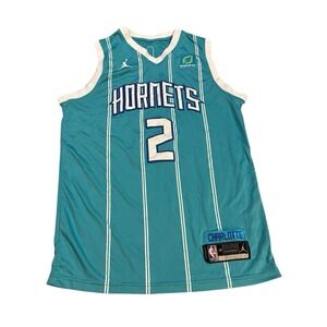 Jordan Charlotte Hornets‎ LaMelo Ball #2 Men's 48 NBA Stitched